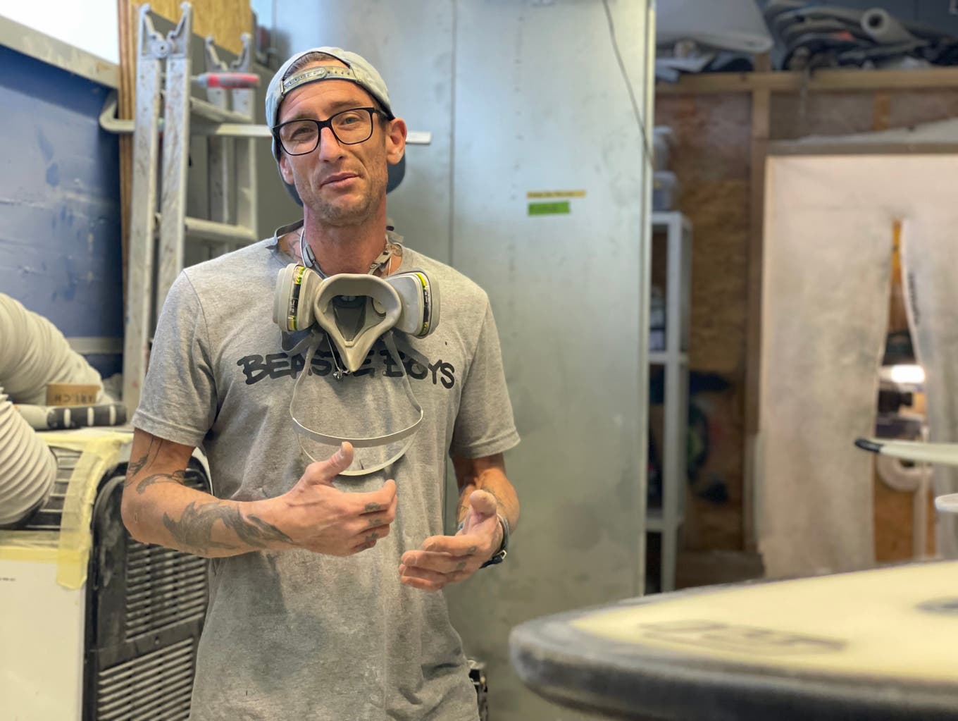 «Lieber reparieren, als immer ein neues Brett kaufen.» Der Nachhaltigkeitsgedanke war bei der Gründung mit dabei.