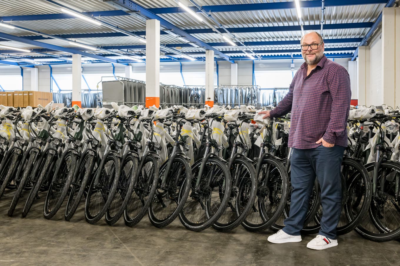Geschäftsführer Stefan Gächter im Herzstück seiner Firma.