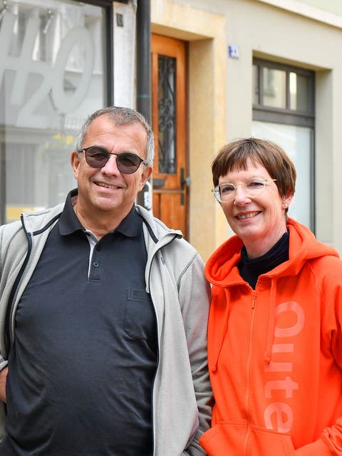 Zita und Claude Schoch haben die Ferien auf einem Frachtschiff verbracht.