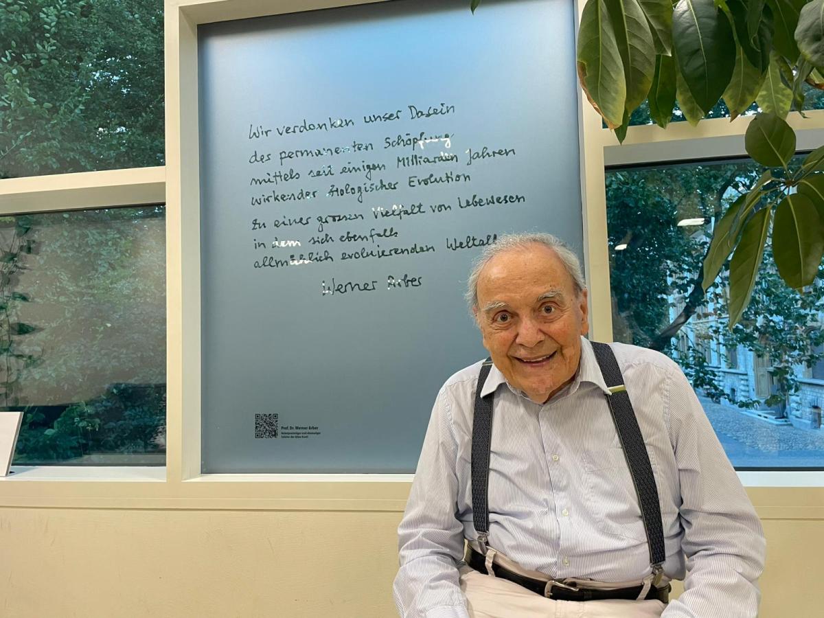 28 Worte für die Ewigkeit: Nobelpreisträger Werner Arbers Botschaft an die nächste&nbsp;Generation